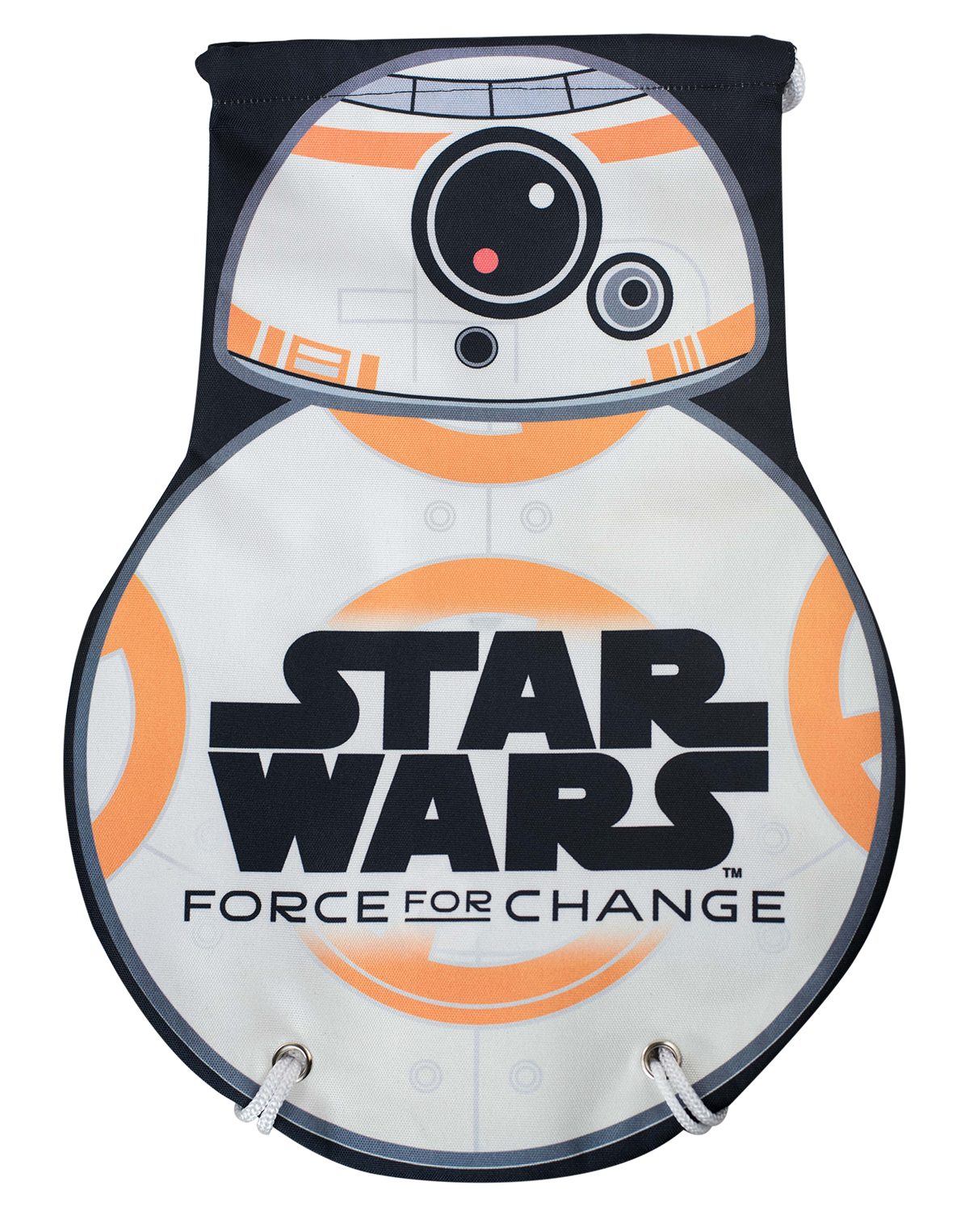 The custom BB-8 cinch bag