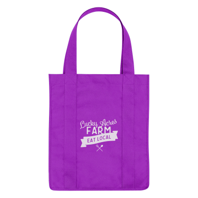 100 GSM Non-Woven Shopper Tote Bag With RPET Material