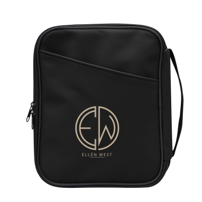 Hudson rPET Leatherette Tech Organizer
