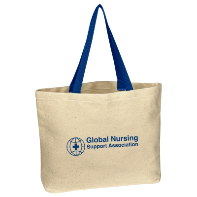 Natural 10 Oz. Cotton Canvas Tote Bag