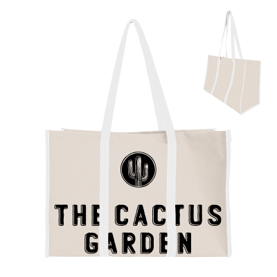 Recycled Canvas Wrap Around Tote Bag