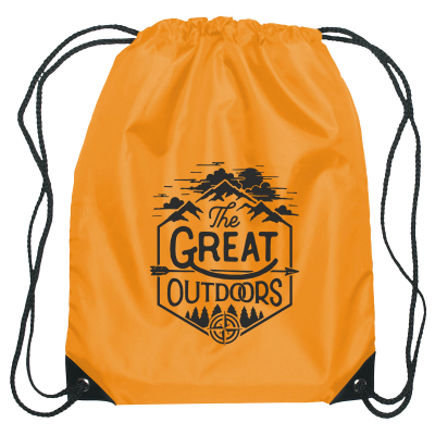 High Quality Logo Sports Cinch Bag