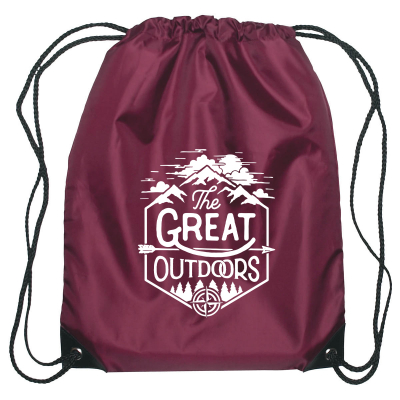 High Quality Logo Sports Cinch Bag