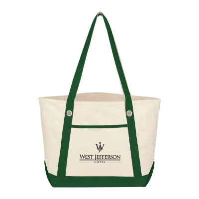 Medium 12 Oz. Cotton Canvas Sailing Tote Bag