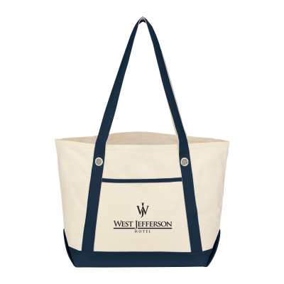 Medium 12 Oz. Cotton Canvas Sailing Tote Bag