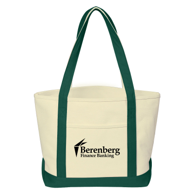 Medium Starboard 24 Oz. Recycled Cotton Canvas Tote Bag