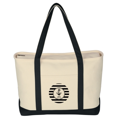 Large Starboard 24 Oz. Cotton Canvas Tote Bag
