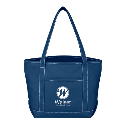 Medium 24 Oz. Cotton Canvas Yacht Tote Bag