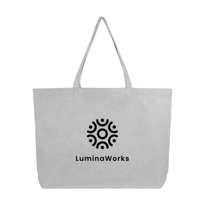 Aware™ 9 oz. Recycled Cotton Shopper Tote Bag