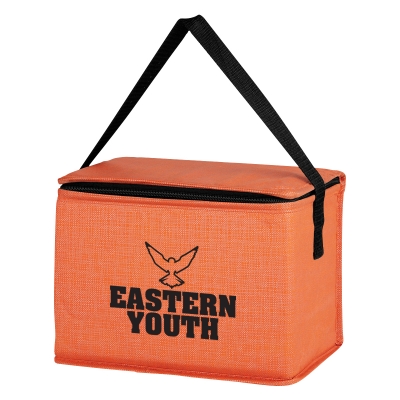 Crosshatch Non-Woven Lunch Bag