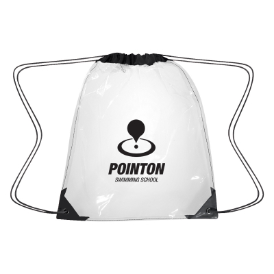 Drawstring Sports Packs - Clear