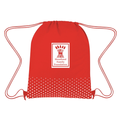 Connect The Dots Non-Woven Drawstring Bag