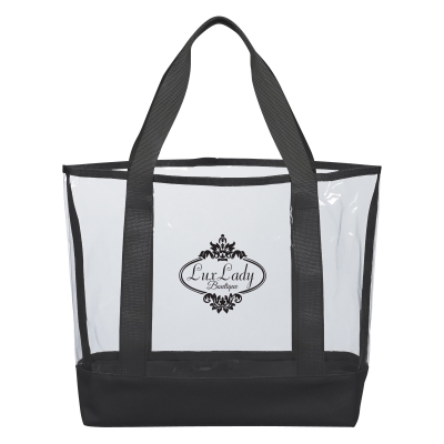 Clear Casual Tote Bag