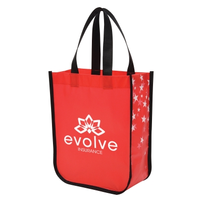 Star Struck Lola Laminated Recycled Non-Woven Tote Bag
