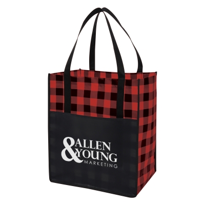 Northwoods Laminated Non-Woven Tote Bag