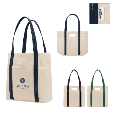 Farm Stand 14 Oz. Cotton Canvas Dual Handle Tote Bag