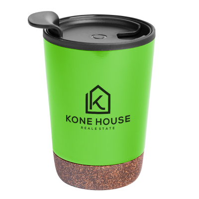 10 Oz. Stainless Steel Zoe Tumbler With Cork Base