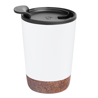 10 Oz. Stainless Steel Zoe Tumbler With Cork Base