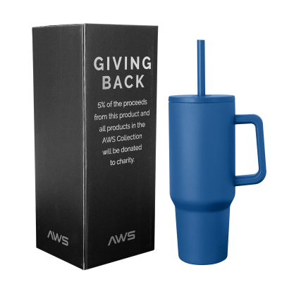 40 Oz. AWS Jackson Intrepid Stainless Steel Tumbler