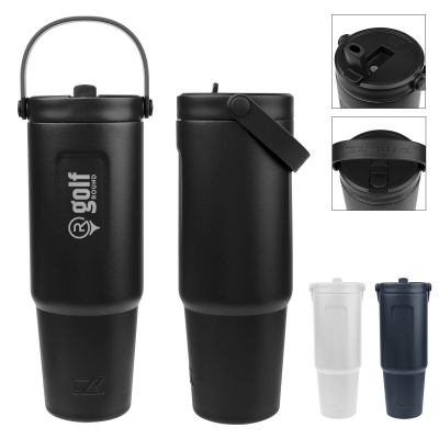 32 Oz. Cutter & Buck® Recycled Stainless Steel Tumbler