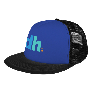 Flat Bill Trucker Cap