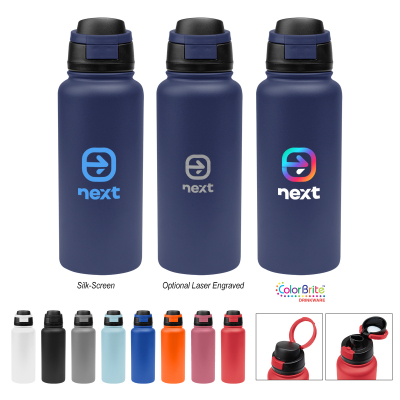 32 Oz. Pop Sip Recycled Stainless Steel Bottle