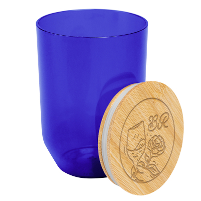 12 Oz. Montrose rPET Wine Tumbler With Bamboo Lid