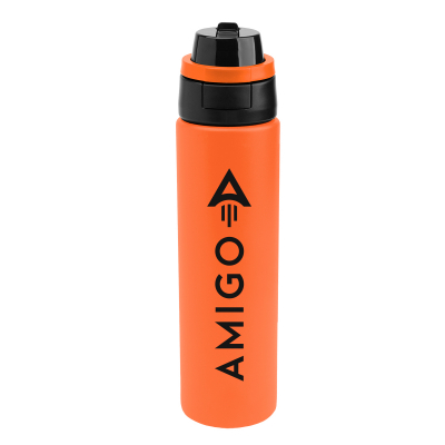 24 Oz. Pop Sip & Chug Recycled Stainless Steel Bottle