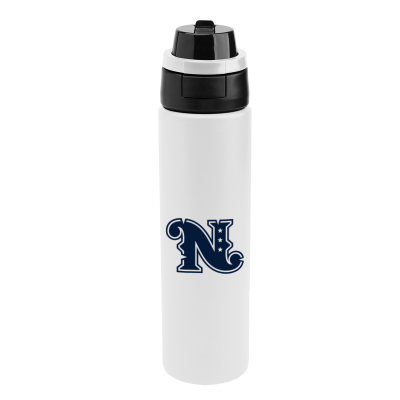 32 Oz. Pop Sip & Chug Recycled Single Wall Stainless Steel Bottle