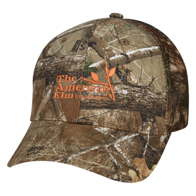 Mossy Oak® Hunter's Retreat Mesh Back Camouflage Cap