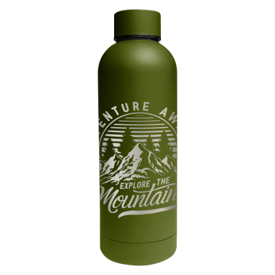 17 Oz. Full Laser Blair Recylced Stainless Steel Bottle
