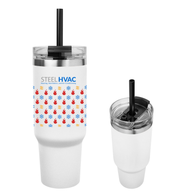 40 Oz. Full Color Naomi Intrepid Recycled Stainless Steel Tumbler