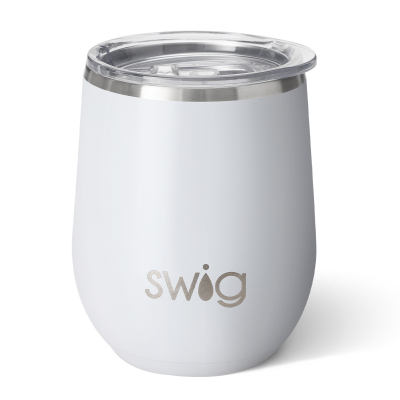 12 Oz. Swig Life™ Stainless Steel Stemless Wine Tumbler