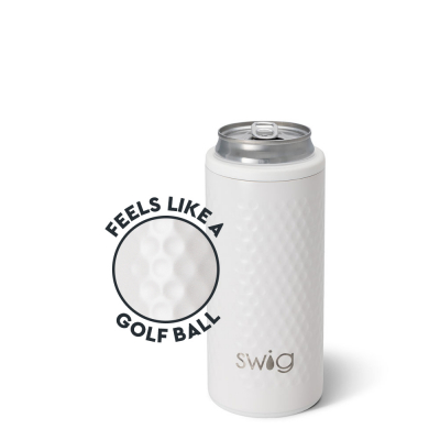 12 Oz. Swig Life™ Golf Ball Skinny Can Cooler