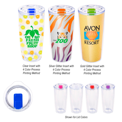19 Oz. Everest Clarity Recycled Tumbler With Insert