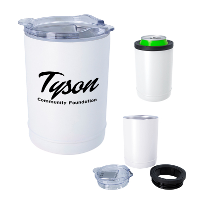 2-In-1 Copper Insulated Beverage Holder And Tumbler