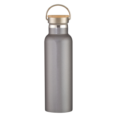21 Oz. Tipton Recycled Stainless Steel Bottle With Bamboo Lid