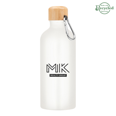 20 Oz. Aluminum Tundra Bike Bottle With Bamboo Lid