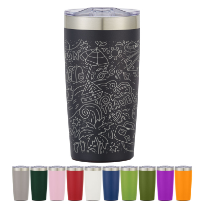 20 Oz. Full Laser Two-Tone Himalayan Tumbler