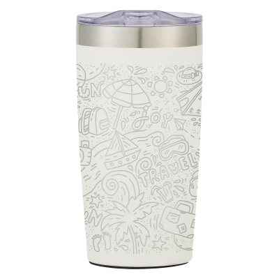 20 Oz. Full Laser Two-Tone Himalayan Tumbler