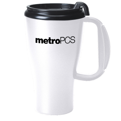 16 Oz. Omega Mug With Slider Lid