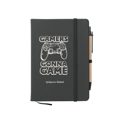 Journal Notebook With Sticky Notes & Flags