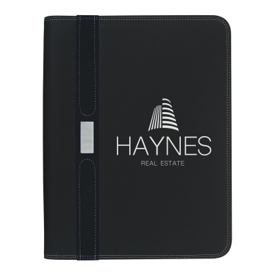 Contemporary Zippered Portfolio