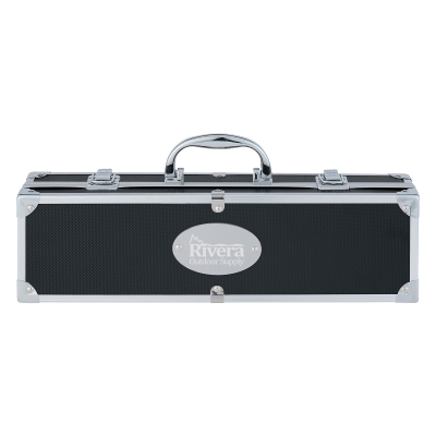 BBQ Set In Aluminum Case