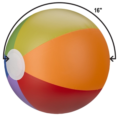 16" Rainbow Beach Ball