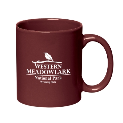 11 Oz. Hughes Stoneware Mug With C-Handle