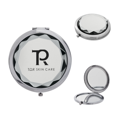 Jeweled Compact Mirror
