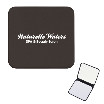 Compact Mirror With Dual Magnification