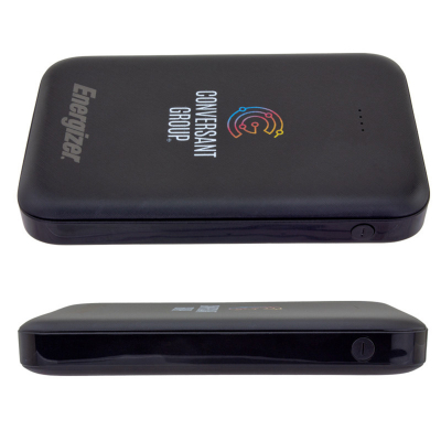 - 5,000 mAh Energizer® Essential Power Bank