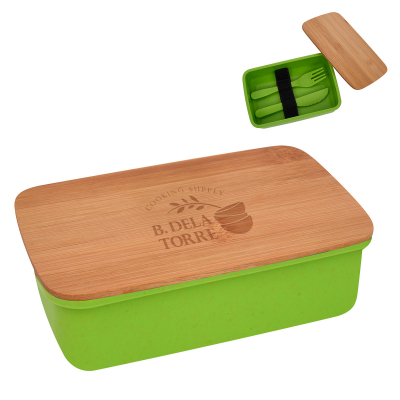 Harvest Lunch Set With Bamboo Lid